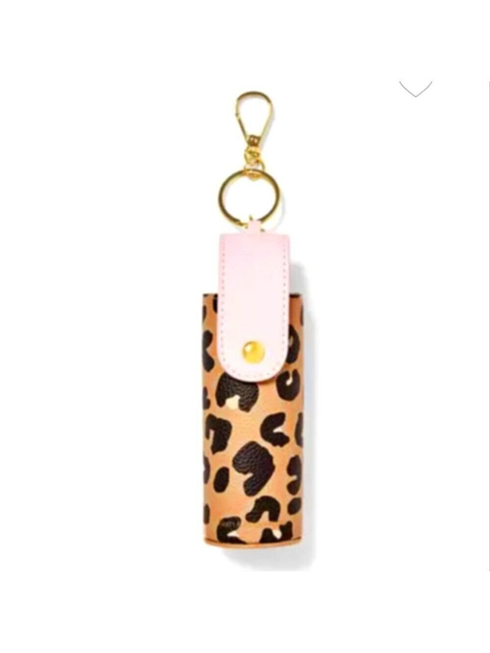 CHEETAH SNAP CASE 3 OZ. HAND SANITIZER SPRAY HOLDER BY BATH & BODY WORKS